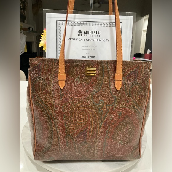 Etro Handbags - ETRO Paisley Bag W/COA EUC
